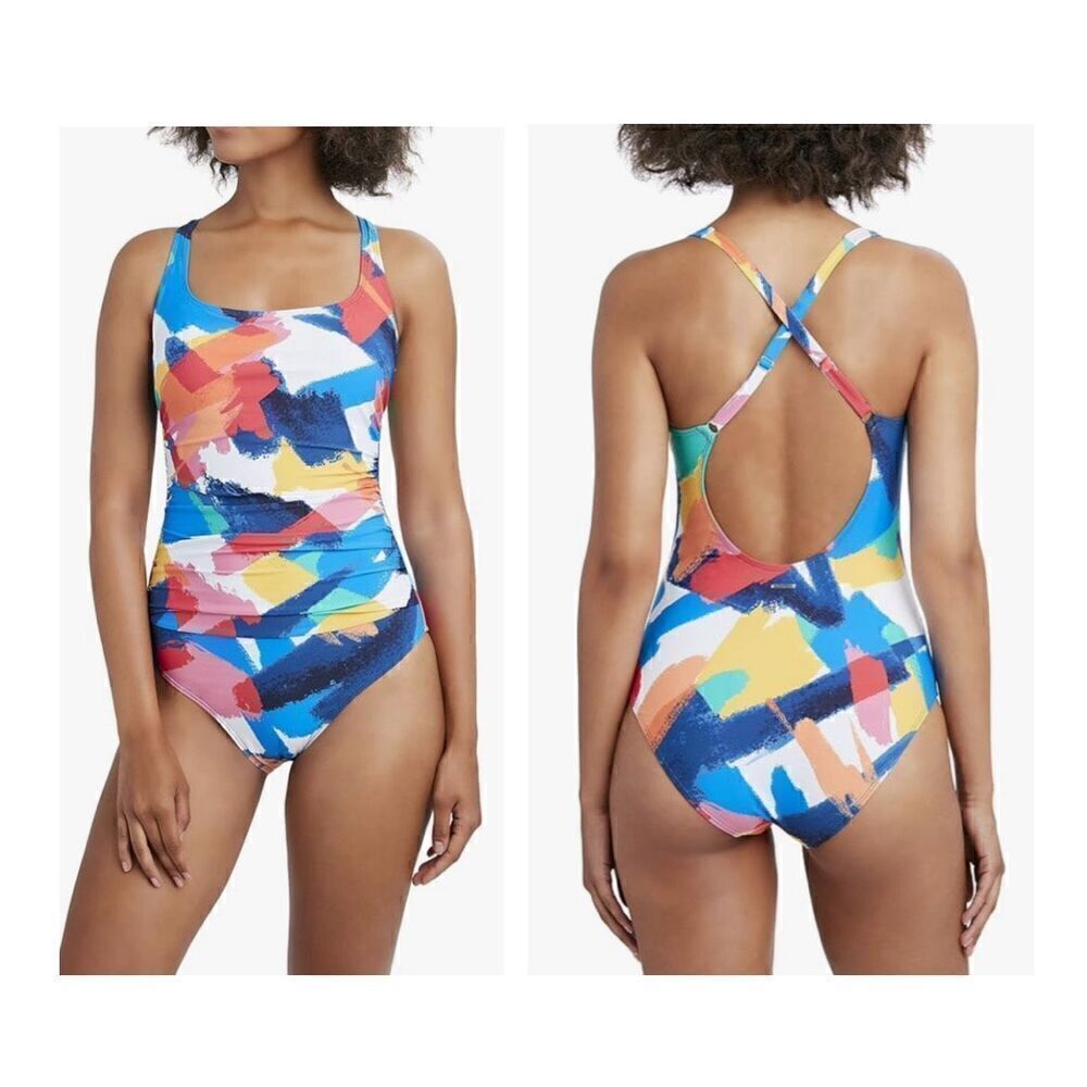Nautica Women's One Piece Bathing Suit